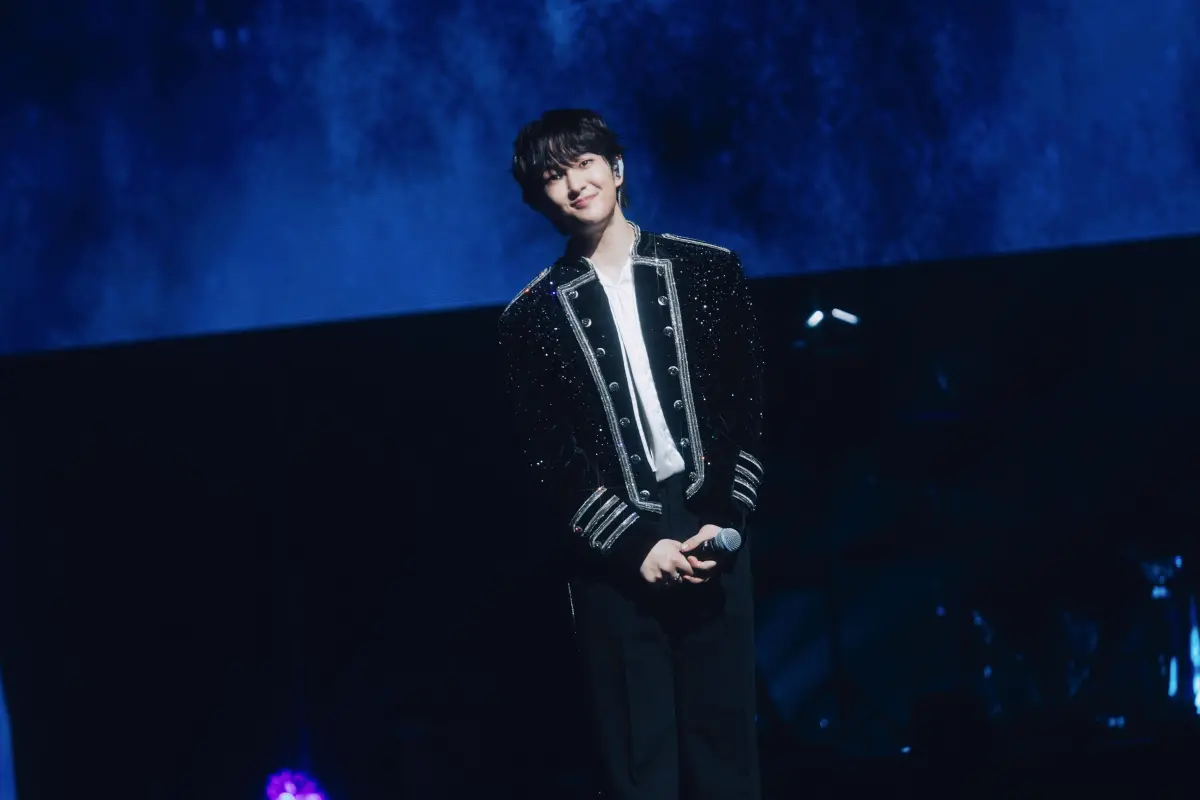 ▲溫流來台舉辦演唱會，還預告「SHINee可以來台灣」，讓4000名粉絲超開心。（圖／讀者提供）