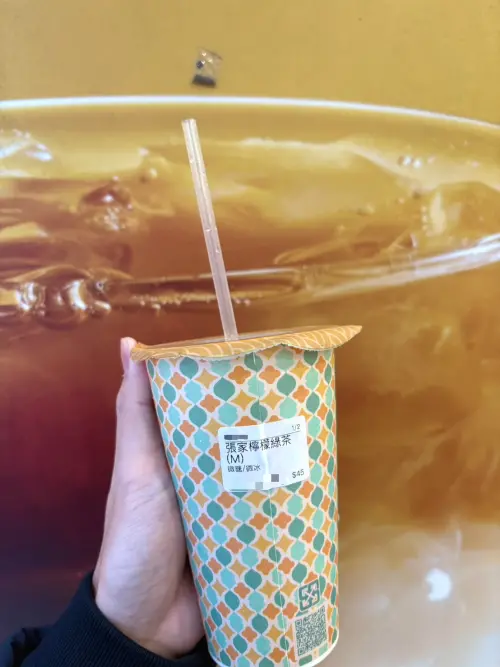 ▲張家檸檬綠茶（圖／記者黃聖凱攝影）