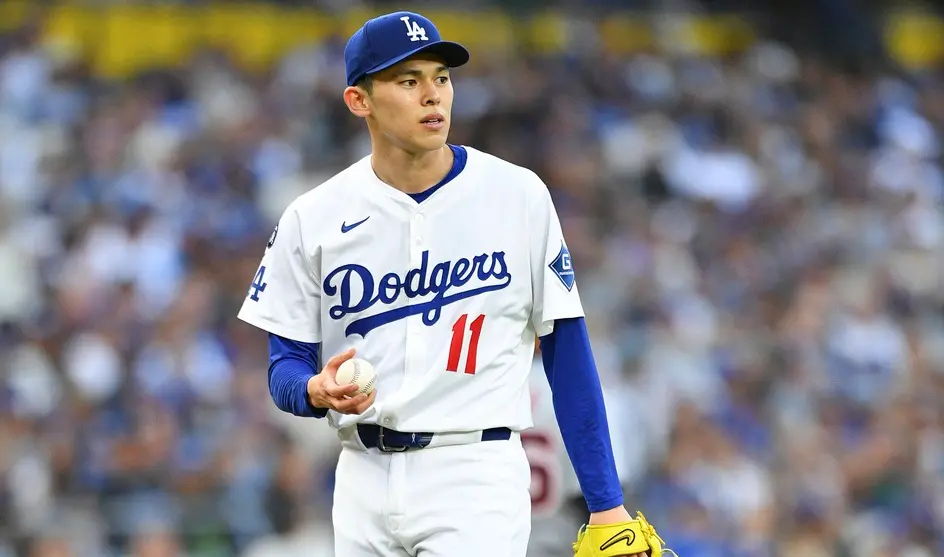 ▲道奇日籍新秀佐佐木朗希雖吞下大聯盟生涯首敗，但首度先發投滿5局、僅失1分，控球與節奏明顯提升，展現穩定度與心理素質進步，獲總教練與媒體一致肯定，被視為「潛力王牌養成」的關鍵一步。（圖／美聯社／達志影像）