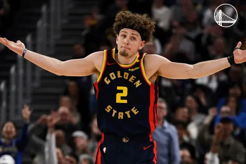 ▲Podziemski首輪7戰有6場擔任先發，場均上場時間超過30分鐘，貢獻11分、4籃板與3助攻，投籃命中率僅38.4%。（圖／取自金州勇士X）