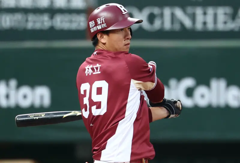 ▲樂天桃猿林立敲出本季首轟，不過球隊仍是吞下4連敗。（圖／樂天桃猿提供）