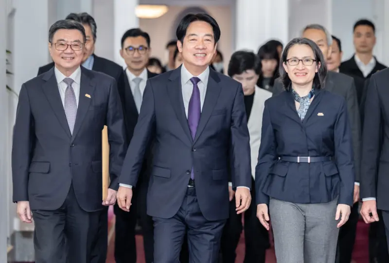 ▲賴清德、蕭美琴、卓榮泰回應美國關稅政策慢半拍，遭網友罵翻。（圖／總統府提供）