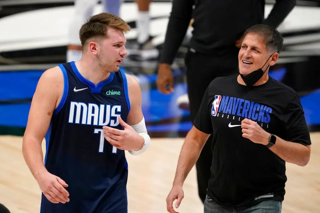 ▲NBA美國職籃（National Basketball Association）前達拉斯獨行俠隊大股東Mark Cuban近日接受《The Stephen A. Smith Show》節目專訪時，再度針對震撼聯盟的Luka Doncic交易發表看法。（圖／美聯社／達志影像）