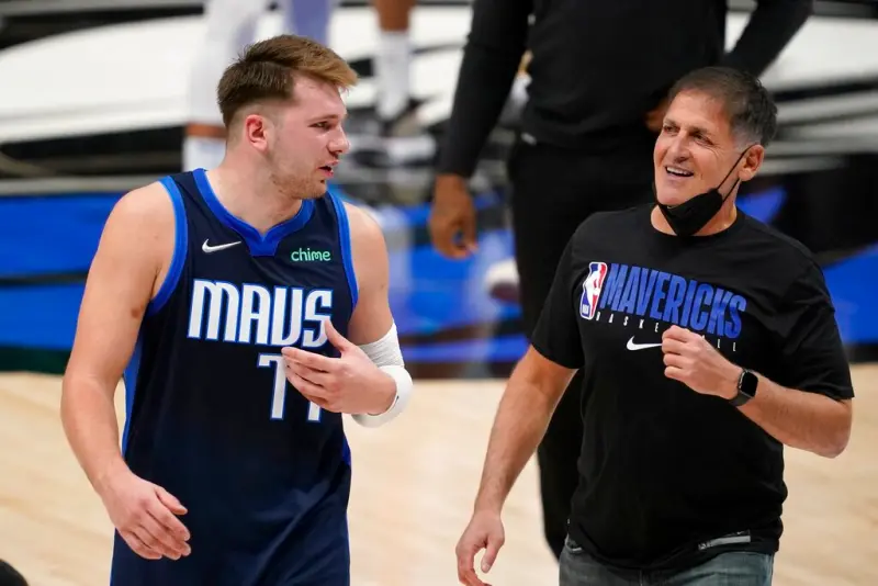 ▲NBA美國職籃（National Basketball Association）前達拉斯獨行俠隊大股東Mark Cuban近日接受《The Stephen A. Smith Show》節目專訪時，再度針對震撼聯盟的Luka Doncic交易發表看法。（圖／美聯社／達志影像）