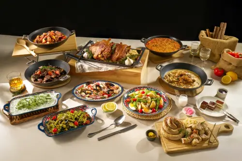 茹曦酒店吃到飽餐廳「Sunny Buffet」新推出歐洲美食饗宴,並有壽星享有半價之優惠。(圖/茹曦酒店提供) ▲茹曦酒店吃到飽餐廳「Sunny Buffet」新推出歐洲美食饗宴,並有壽星享有半價之優惠。(圖/茹曦酒店提供)