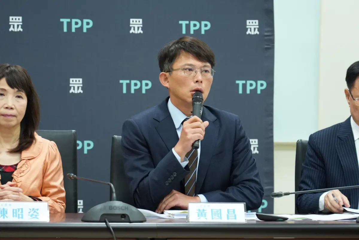 ▲民眾黨主席、立院黨團總召黃國昌痛批民進黨，現在國難當頭還在喊大罷免。（圖／民眾黨團提供，2025.04.07）