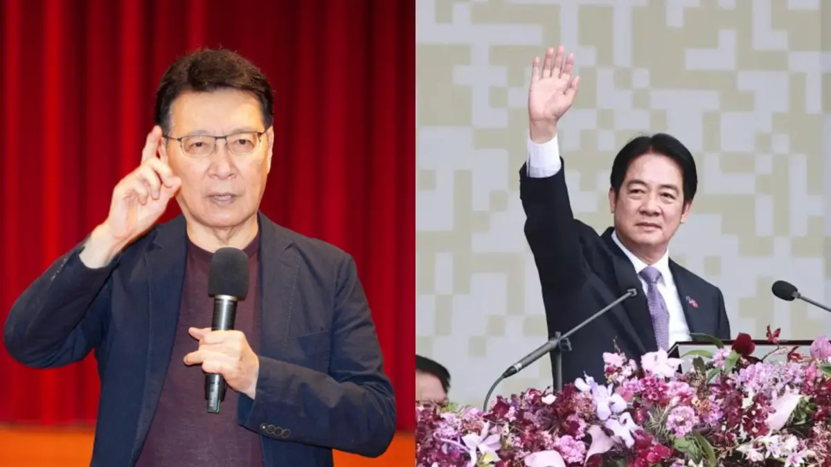 ▲郭正亮質疑，賴政府把所有籌碼提在手上當伴手禮，怎麼有人這樣談判？並點出中廣前董事長趙少康才是刁鑽的談判者。（圖／趙少康辦公室提供、NOWnews資料照）