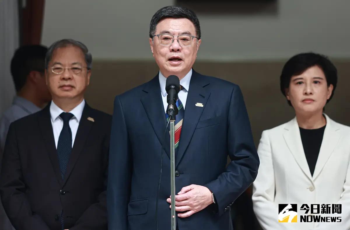 ▲柯建銘昨不滿朝野閉門會議座位安排，行政院長卓榮泰表示政院作為邀請方，希望做到讓每個人都能舒服樂意的參加會議，強調實在沒有主客之分。（圖／記者葉政勳攝，2025.04.08）