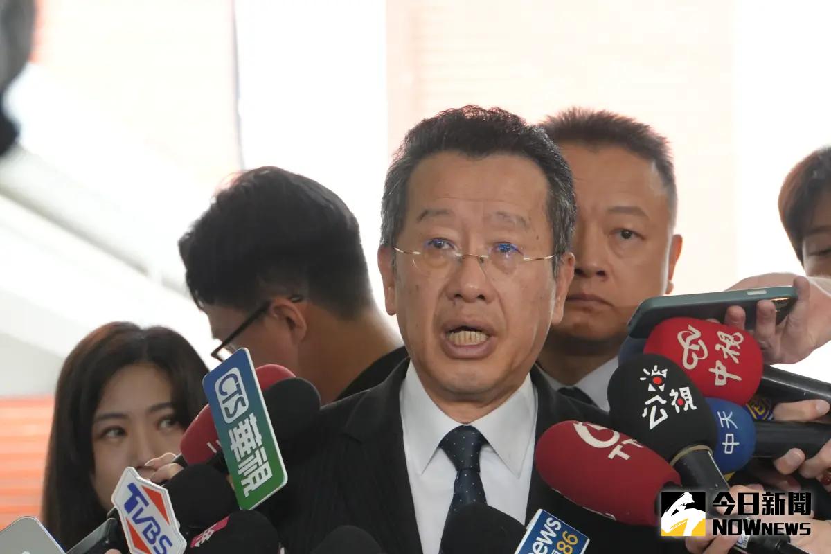 ▲國防部長顧立雄受訪（圖／記者呂炯昌攝，2025.04.08）