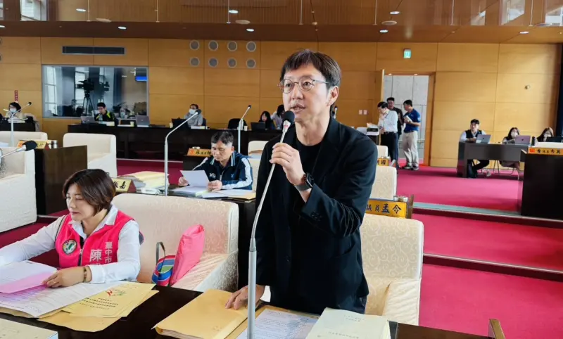 ▲民進黨籍台中市議員江肇國對盧秀燕在美國高關稅事件的危機處理方式，公開表達認同。（圖／江肇國提供，2025.04.08）