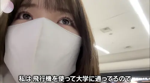 ▲日本人氣女團櫻坂46的成員中嶋優月，透過飛機通勤「來回東京、北九州」去學校上課。（圖／櫻坂46 YouTube）