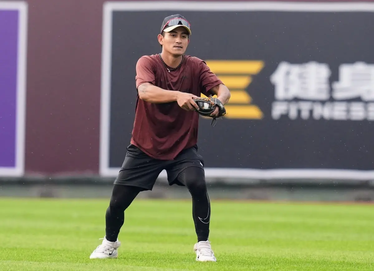 ▲身為旅美前輩，樂天桃猿林子偉希望鄭宗哲要放開心，去面對大聯盟比賽。（圖／樂天桃猿提供）