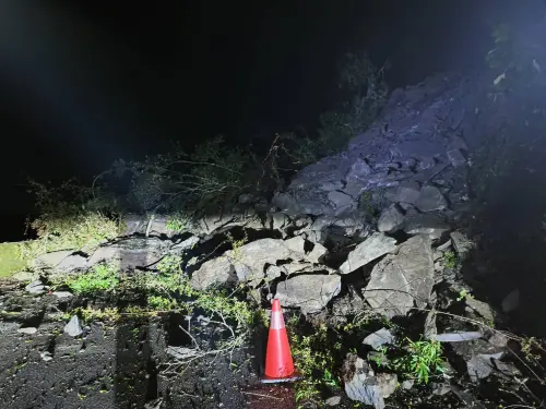 林道突大規模落石坍方!大雪山國家森林遊樂區 即日起緊急休園