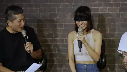 王妡上《百靈果News》節目時,談啦啦隊和球員交往行為,還爆料隊內有小三。(圖/翻攝至《百靈果News》) ▲王妡上《百靈果News》節目時,談啦啦隊和球員交往行為,還爆料隊內有小三。(圖/翻攝至《百靈果News》)