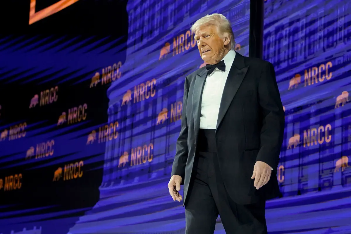 ▲美國總統川普宣稱，美國單日能從關稅賺得20億美元。（圖／美聯社／達志影像）