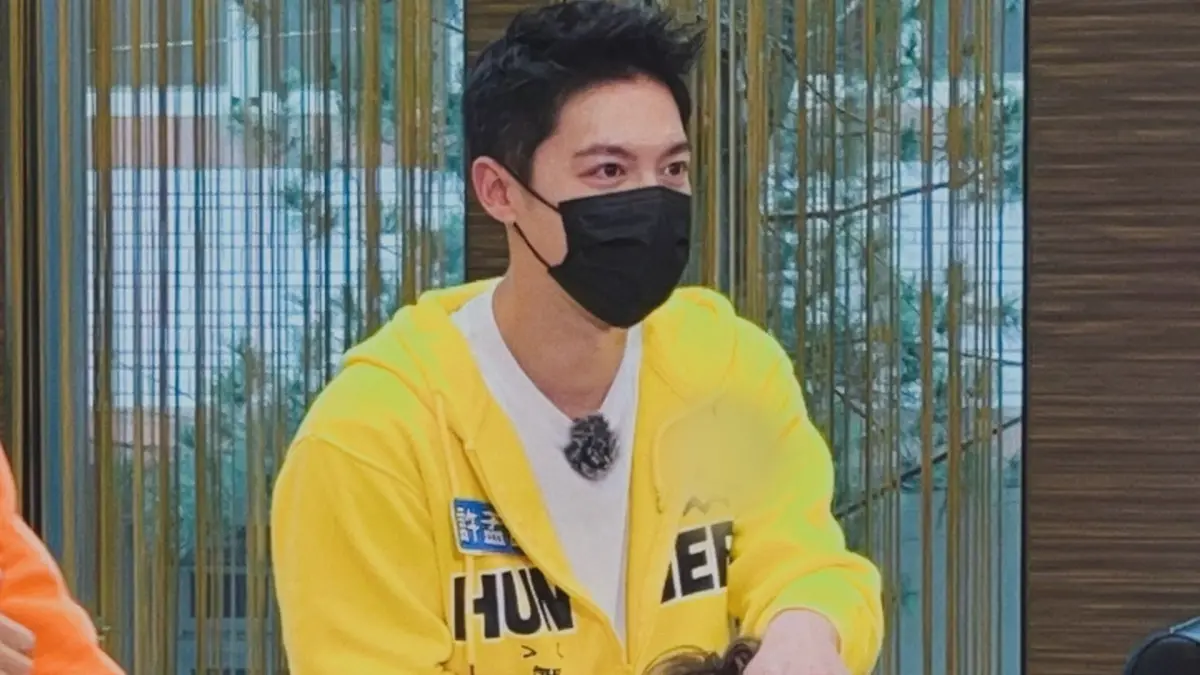 ▲5566成員錄影氣氛一觸即發，許孟哲（如圖）錄製《飢餓遊戲》 當天剛好重感冒，抱病上場卻反而變厲害，被嗆：「那是因為他平常就很鳥。」（圖／中視提供）