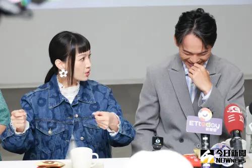 ▲黃鐙輝、李杏《九如一家人》。（圖／記者陳明安攝）