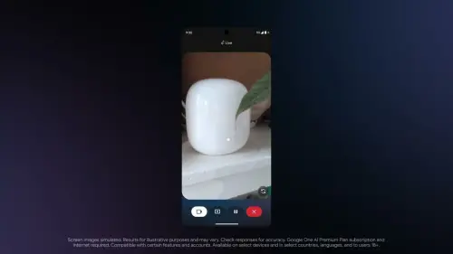 ▲將相機對準問題點，用 Gemini Live 尋求建議並排解問題，省去找工具人或是看說明書的時間。（圖／官方提供）