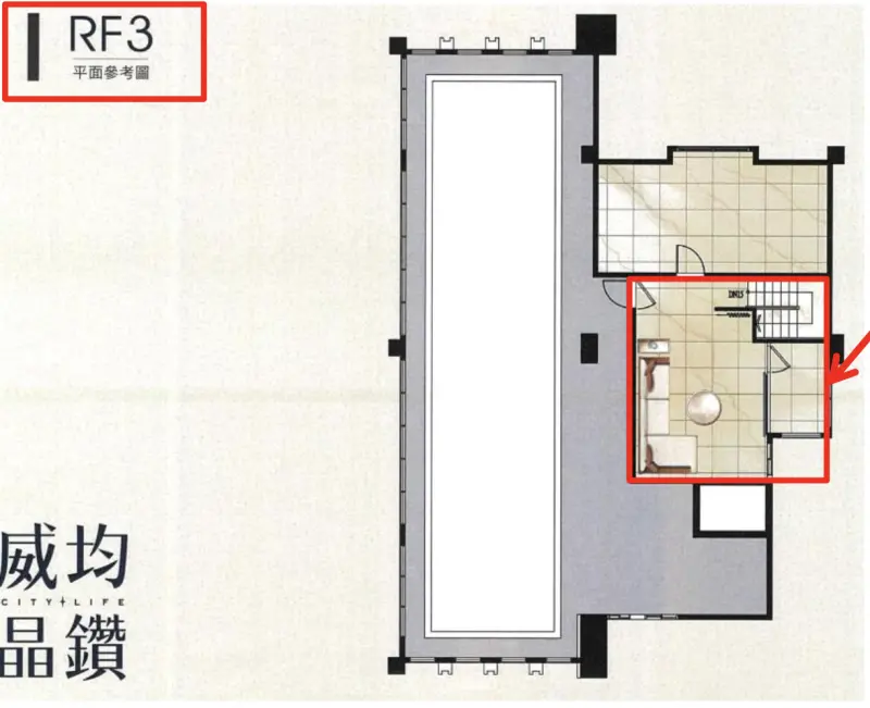▲預售屋屋突層變身健身房、KTV,廣告不實遭罰 120 萬。(圖/公平會)