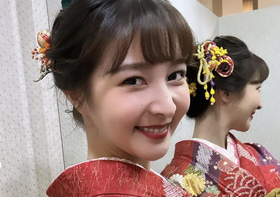 ▲24歲前主播大坪彩織去年對同事下藥，上個月遭到警方逮捕，電視台也發布聲明證實此事。（圖／翻攝自大坪彩織IG）