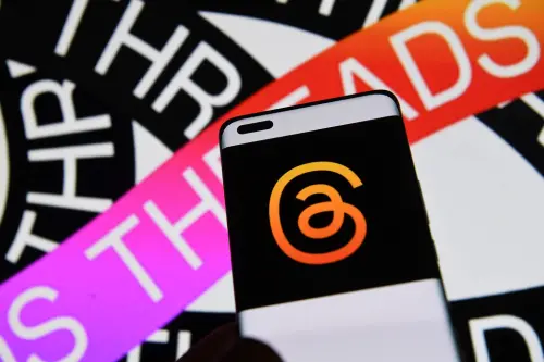 ▲台灣人愛用Threads已不是新聞，自從Threads於全球上線後，人口僅2357萬的台灣，市佔率一直都高居全世界第二。（圖／美聯社／達志影像）