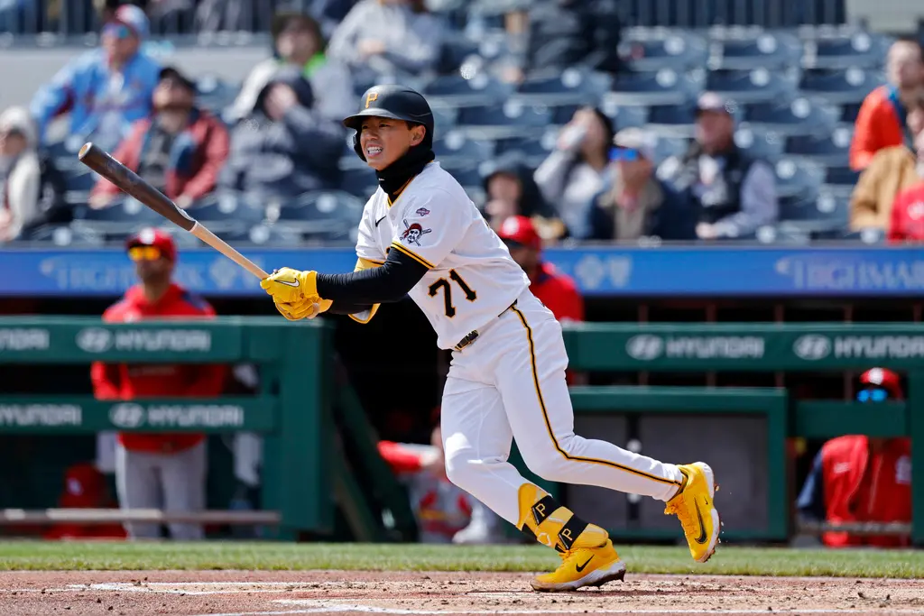 ▲鄭宗哲迎來大聯盟第二場出賽，全場2打數無安打，差一點敲出生涯首安。（圖／美聯社／達志影像）