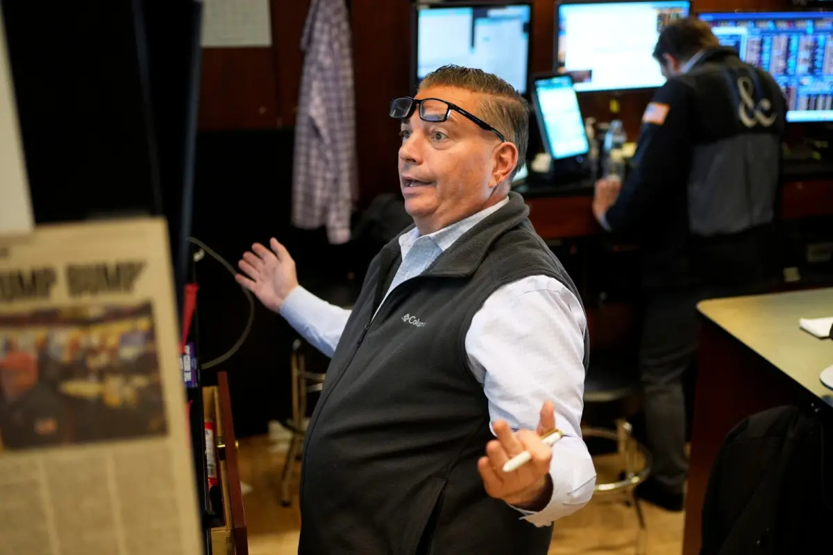 ▲高盛指出，市場下行壓力未解除。（圖／美聯社／達志影像）