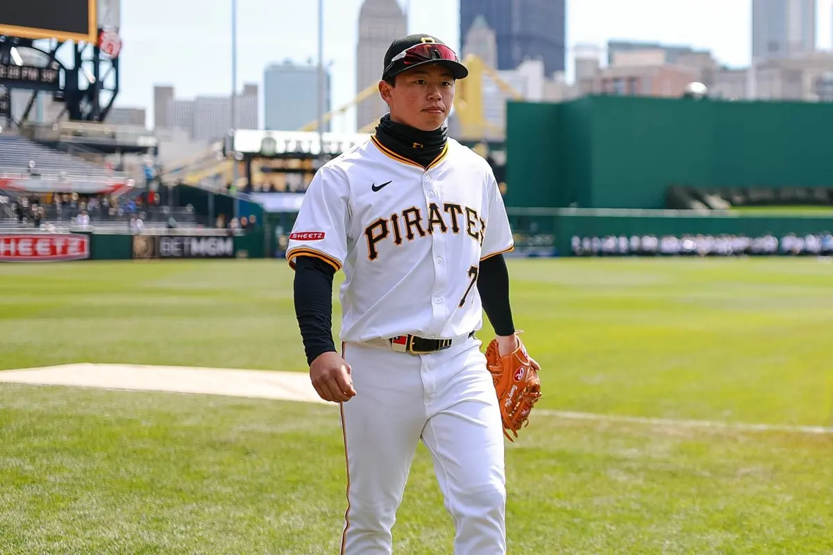 ▲效力匹茲堡海盜3A的鄭宗哲在處戰亞特蘭大勇士3A的比賽中，於8局下面對在大聯盟出賽191場Wander Suero，擊出中右外野兩分砲，也是鄭宗哲本季首轟。（圖／取自匹茲堡海盜Threads）