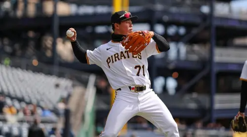 ▲台灣好手鄭宗哲，今（1）日再度與強納森‧龍同場較勁，並繳出3支1的表現。（圖／取自匹茲堡海盜Threads）