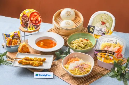 ▲全家看準台灣泰式料理商機,首度攜手知名美食網紅「泰國娘娘」推聯名鮮食。(圖/全家提供) ▲全家看準台灣泰式料理商機,首度攜手知名美食網紅「泰國娘娘」推聯名鮮食。(圖/全家提供)