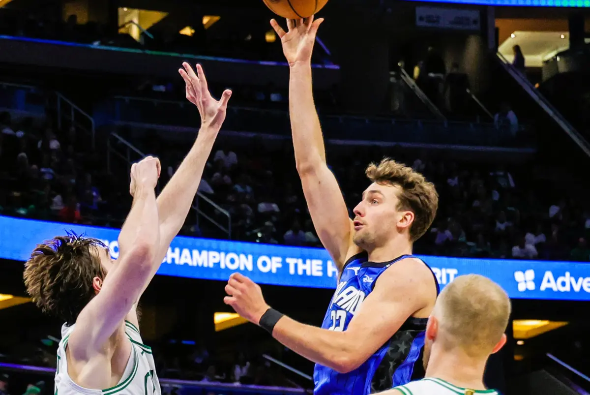 ▲Franz Wagner攻下全場最高23分，達成連續第12場至少20分。（圖／美聯社／達志影像）