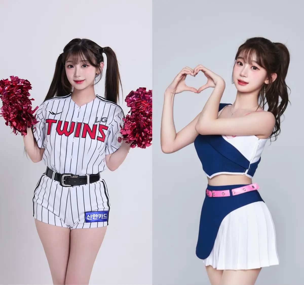 ▲李珠珢稍早正式加入韓國職棒LG雙子啦啦隊，富邦育樂表示樂觀其成，並解釋李珠珢未來將繼續在富邦悍將賽事應援，持續在台韓二地棒球舞台上發光。（圖／富邦悍將提供）