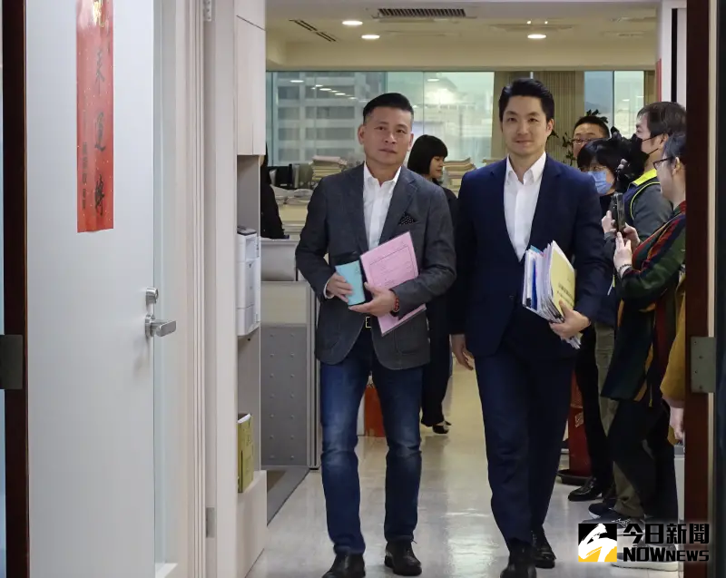 ▲台北市議長戴錫欽代理黨部主委職務。（圖／記者呂炯昌攝）