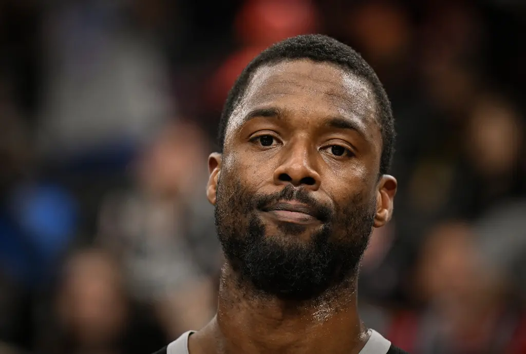 ▲勇士王朝舊將Harrison Barnes果斷出手，那些當年沒投進的三分球，在今（10）日對老東家金州勇士造成重傷害。（圖／美聯社／達志影像）