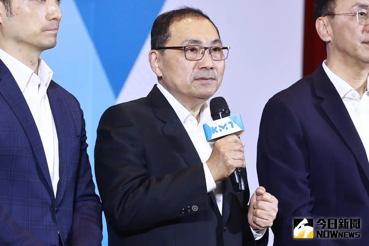 ▲新北市長侯友宜說歡迎任何想做事的人來選新北。（圖／記者葉政勳攝，2025.04.10）