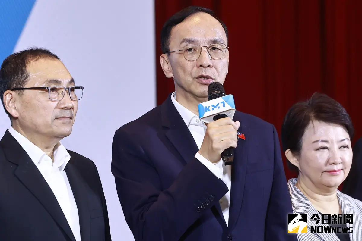 ▲國民黨主席朱立倫明天將到罷吳思瑤總部出收連署書。（記者葉政勳攝）