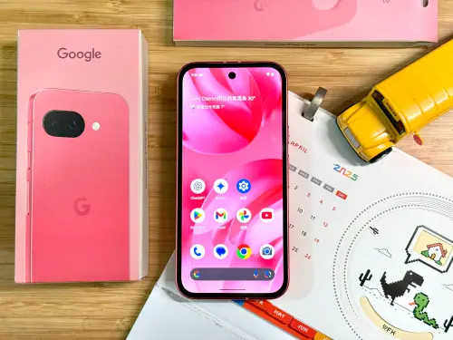 Google Pixel 9a。(圖/記者周淑萍攝) ▲Google Pixel 9a。(圖/記者周淑萍攝)