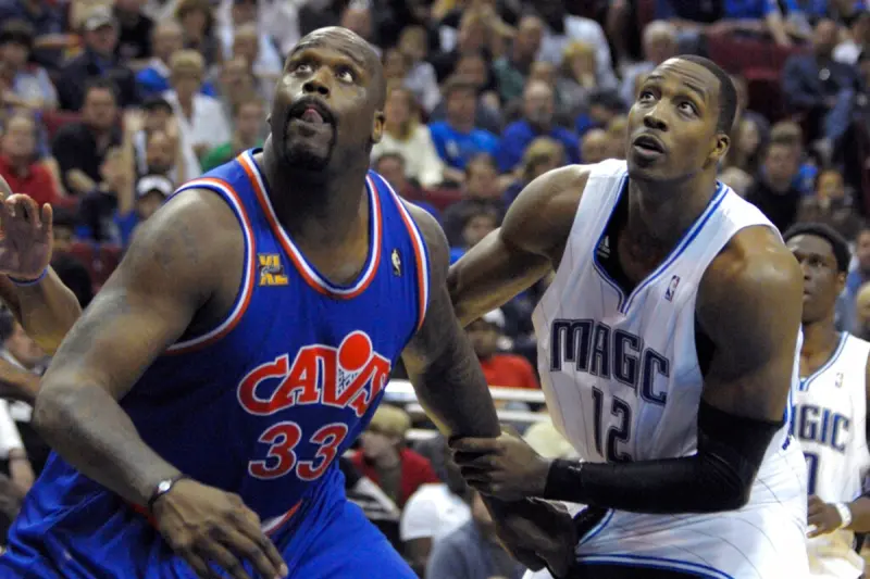 ▲2025年奈史密斯籃球名人堂名單近日已經公布，前洛杉磯湖人中鋒「魔獸」Dwight Howard（霍華德）也正式入選。最近Howard公開表示希望Shaq擔任自己的名人堂引薦人，而對方也欣然答應。（圖／美聯社／達志影像）