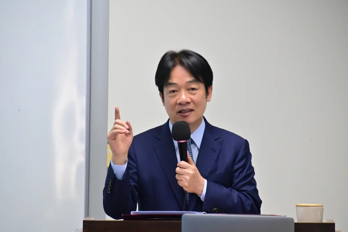 ▲賴清德日前向全民信心喊話，但竟在現場說出要台灣人「吃苦當吃補」。（圖／記者顏幸如攝）