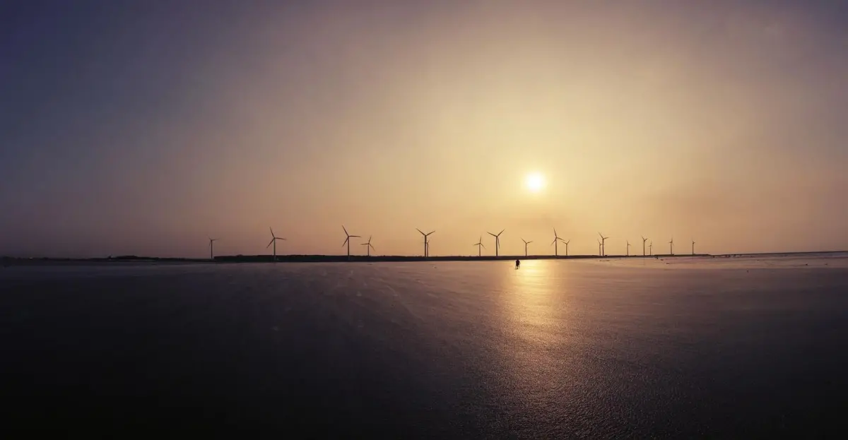 ▲高美濕地落日美景是旅客心中最美的回憶(圖／觀旅局提供2025.4.11)