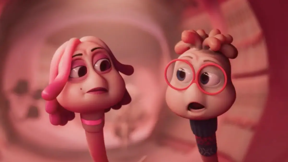 ▲挪威成人動畫片《取精急轉彎Spermageddon》本月25日上映！講述一對小情侶發生性關係時的體內變化，用動畫的方式表現「蝌蚪們」在體內的探險之旅。（圖／翻攝至《取精急轉彎》預告）