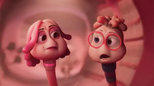 挪威成人動畫片《取精急轉彎Spermageddon》本月25日上映!講述一對小情侶發生性關係時的體內變化,用動畫的方式畫出「蝌蚪們」在體內的探險之旅。(圖/翻攝至《取精急轉彎》預告) ▲挪威成人動畫《取精急轉彎》講述一對小情侶發生性關係時的體內變化,用動畫的方式呈現「蝌蚪們」在女性體內的探險之旅。(圖/原創娛樂提供)