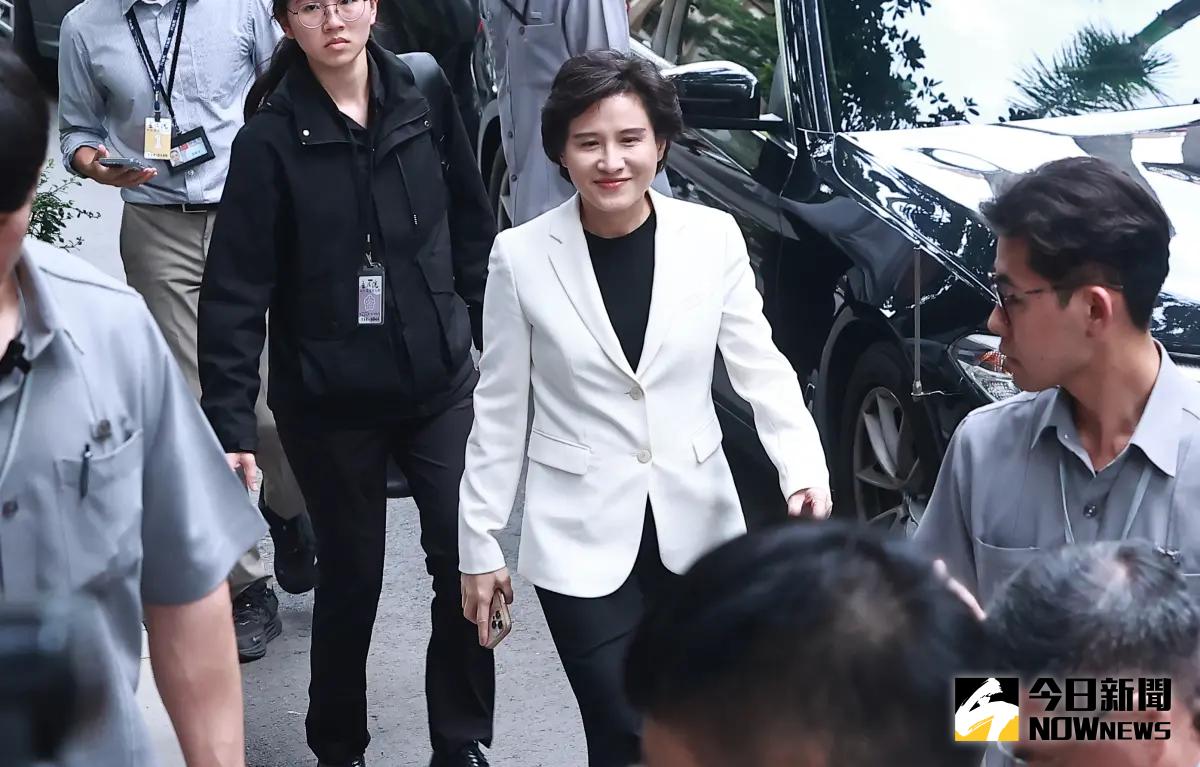 ▲行政院副長鄭麗君針對美國關稅政策對台影響赴立院做專案報告。（圖／記者葉政勳攝）