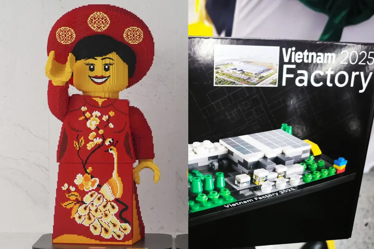 ▲樂高集團宣佈投資10億美元在越南設廠。（圖／翻攝自官網）