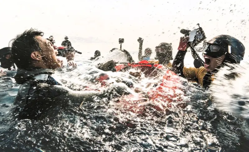 ▲由台灣自由潛水協會攜手「女子的海」、「One.意潛團隊」共同主辦的第五屆台灣盃自由潛水深度賽（2025 AIDA Taiwanese Cup）於4月9日至11日在屏東小琉球盛大舉行。（圖／台灣自由潛水發展協會提供）