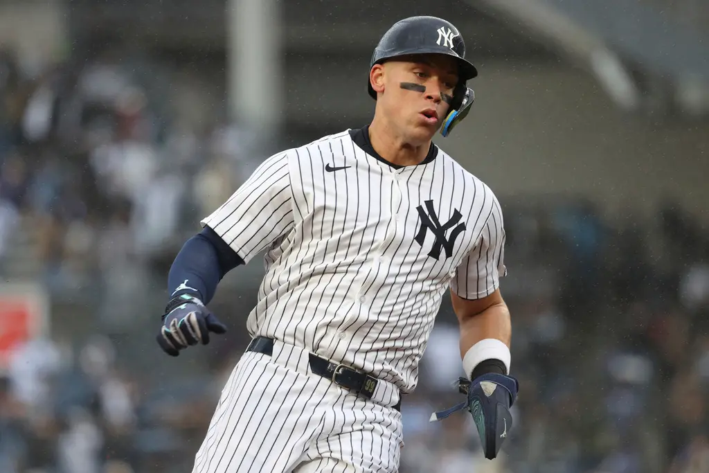 ▲紐約洋基主砲「法官」Aaron Judge擊出本季的第10轟。（圖／美聯社／達志影像）