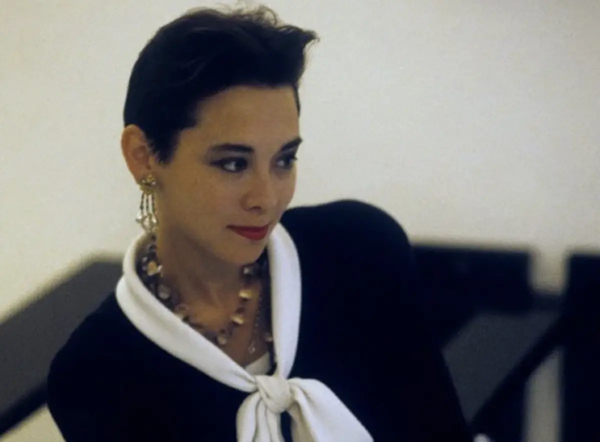 ▲混血名模周天娜（如圖）被讚美艷勝過林青霞，生前沒有濫交，卻在41歲染愛滋病去世，生前也曾對此感到無奈。（圖／摘自微博）