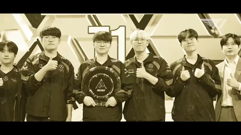 ▲今（13）日晚間T1發出EWC電競世界盃宣傳片，在影片中唯獨沒讓Guma單獨出現。（圖／YT@T1）