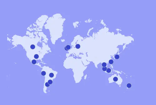 會放上慶祝世界量子日塗鴉的地區,除了台灣同時有不少國家都換上此Doodle。(圖/翻攝官網) ▲會放上慶祝世界量子日塗鴉的地區,除了台灣同時有不少國家都換上此Doodle。(圖/翻攝官網)