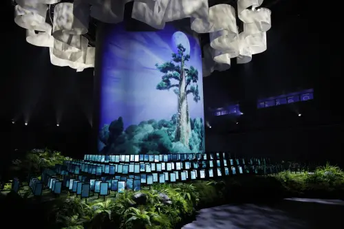 ▲台灣「TECH WORLD館」主打生命劇場介紹台灣獨有生態，還透過AI等技術大秀台灣科技軟實力。（圖／Expo2025techworld臉書）